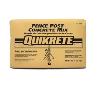 QUIKRETE FENCE POST MIX 80 LBS