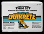 QUIKRETE THIN SET SANDED - GRAY 50 LBS