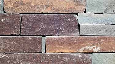 CONNECTICUT BLUESTONE NATURAL EDGE DRYSTACK