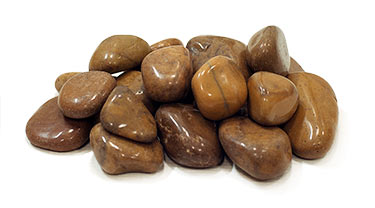 WUYI BROWN HIGH POLISH PEBBLES [SPECIAL ORDER]