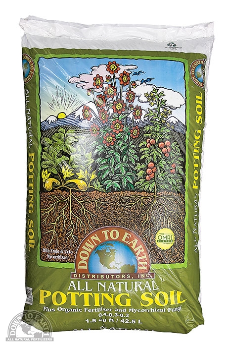 DOWN TO EARTH ALL NATURAL POTTING SOIL