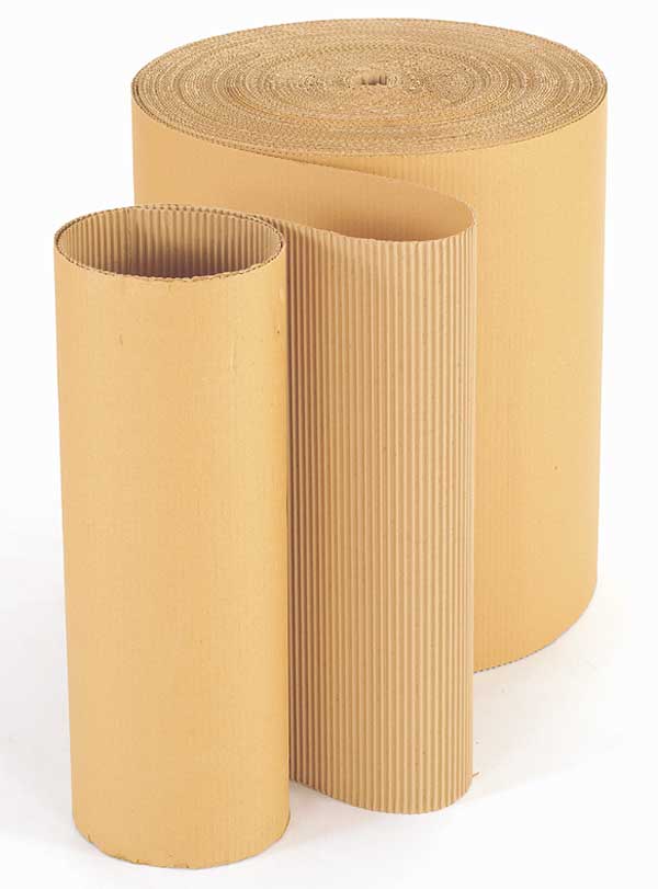 Recycled Corrugated Cardboard Rolls