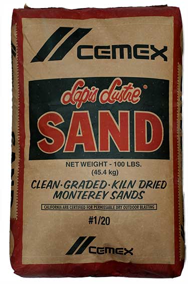 #1/20 LAPIS LUSTRE SAND 100 LBS