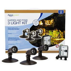 GARDEN AND POND 3 LIGHT KIT