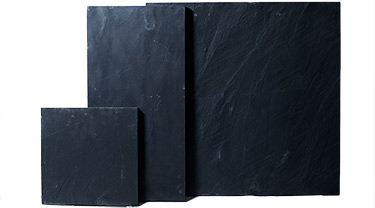 MIDNIGHT BLACK SLATE SAWN CUT PAVERS (LIMITED AVAILABILITY)