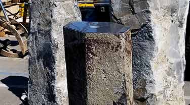 LARGE BASALT FOUNTAIN POLISHED TOP (LIMITED AVAILABILITY)