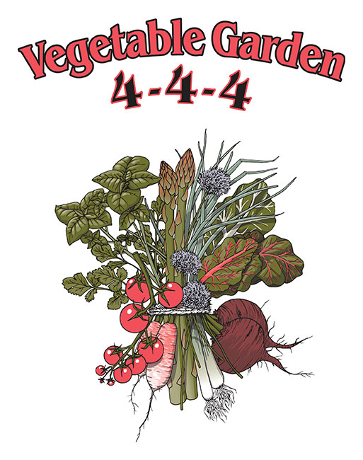 VEGETABLE GARDEN 4-4-4