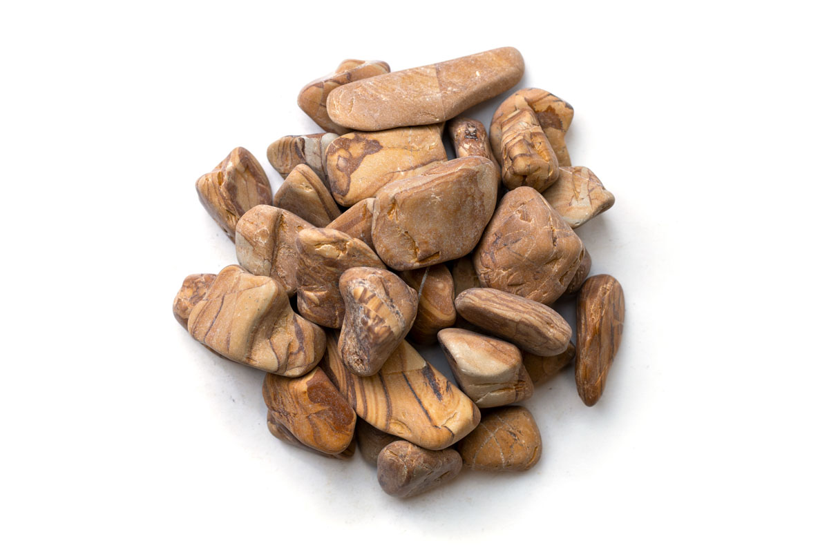 WOODGRAIN POLISH PEBBLES (LIMITED AVAILABILITY)