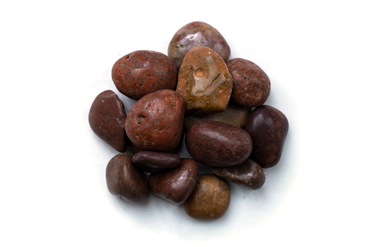 HENNA RED HIGH POLISH PEBBLES (OUT OF STOCK)