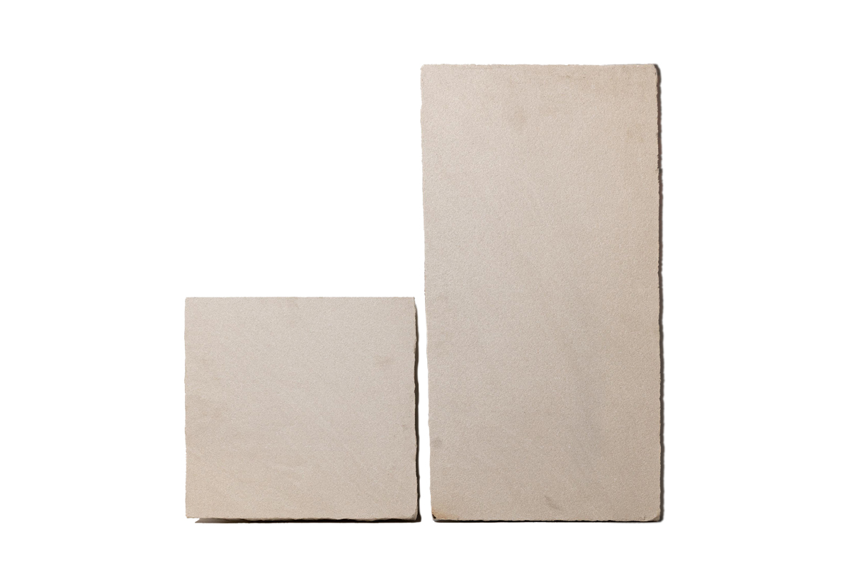 DUNE WHITE ROCK FACED PAVERS - SPECIAL ORDER
