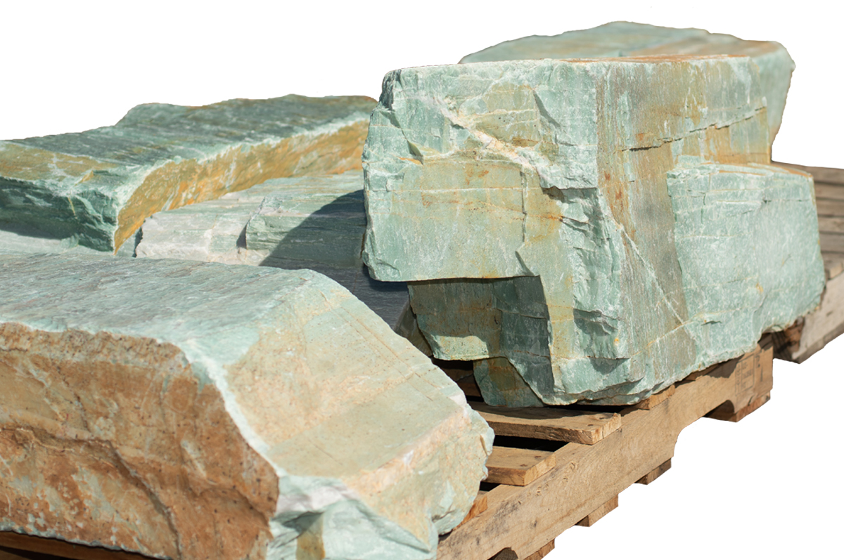 GLACIER GREEN BOULDERS