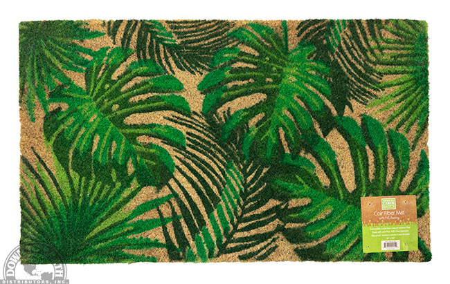 Coir Garden Mat - Tropical