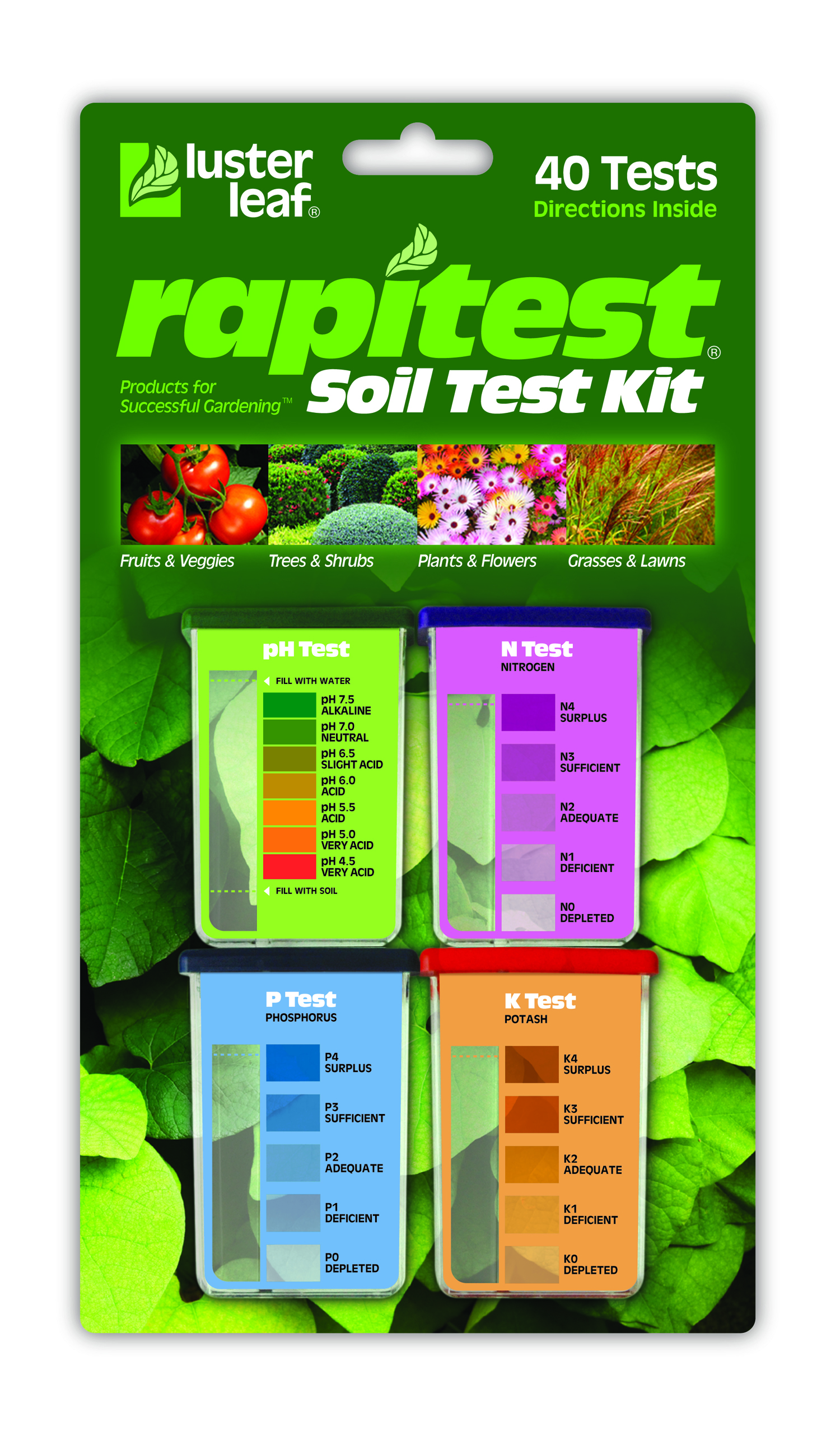 Rapitest Soil Test pH NPK