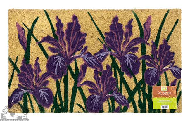 Coir Garden Mat - Iris