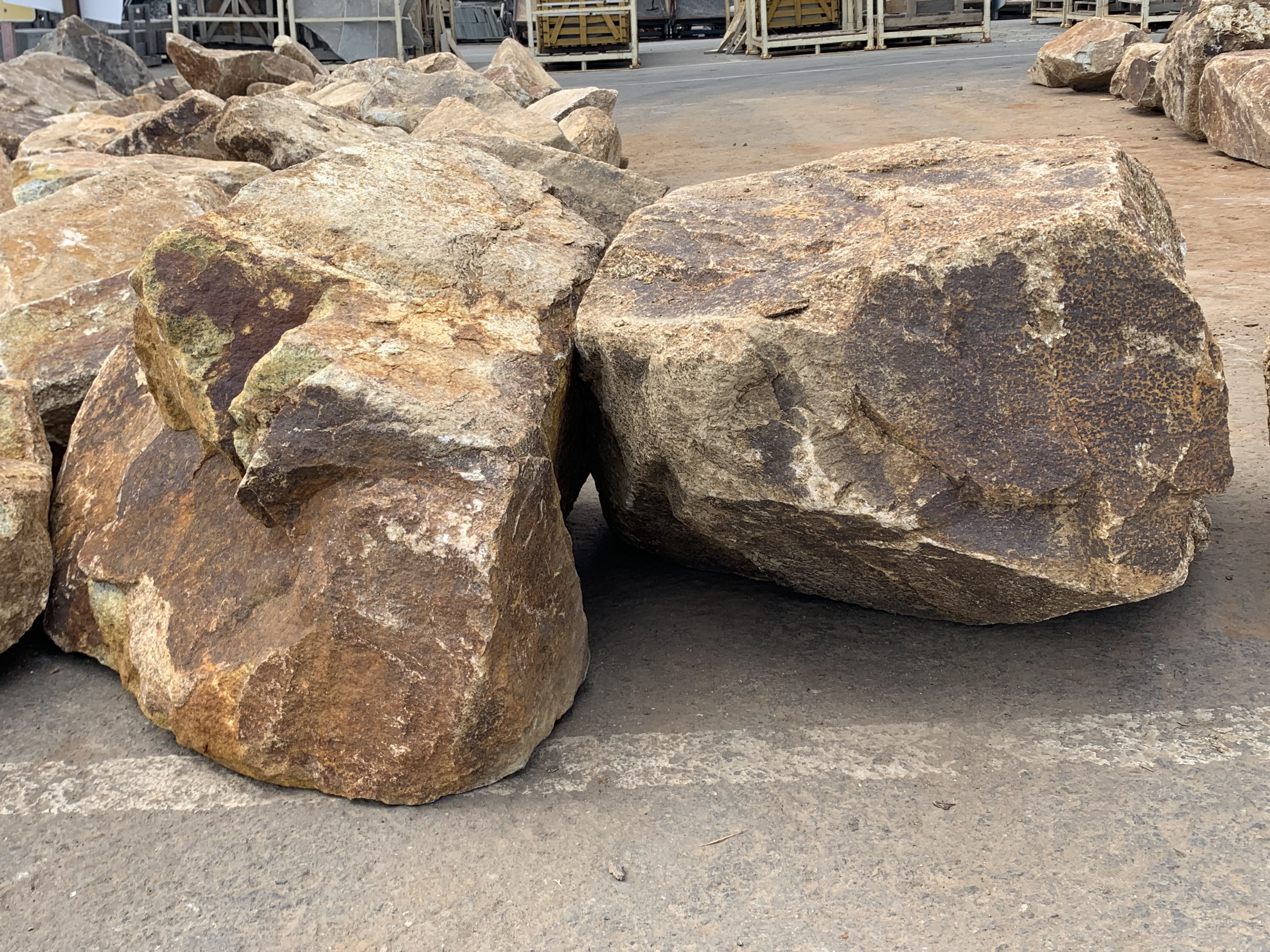 CARMEL VALLEY GRANITE BOULDERS