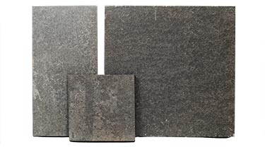 BLACK BASALT FLAMED TOP PAVERS (LIMITED AVAILABILITY)