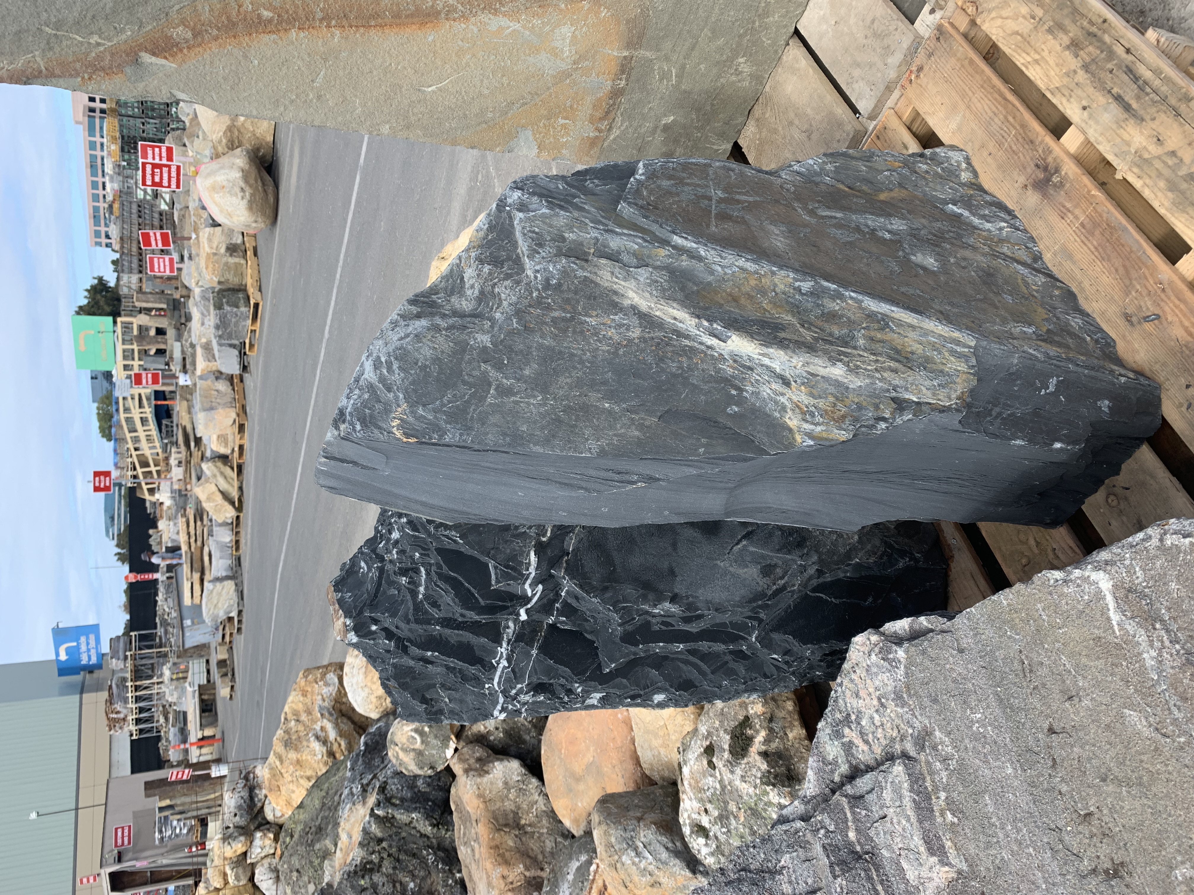 AUTUMN SLATE WATER FEATURE COLUMN (LIMITED AVAILABILITY)