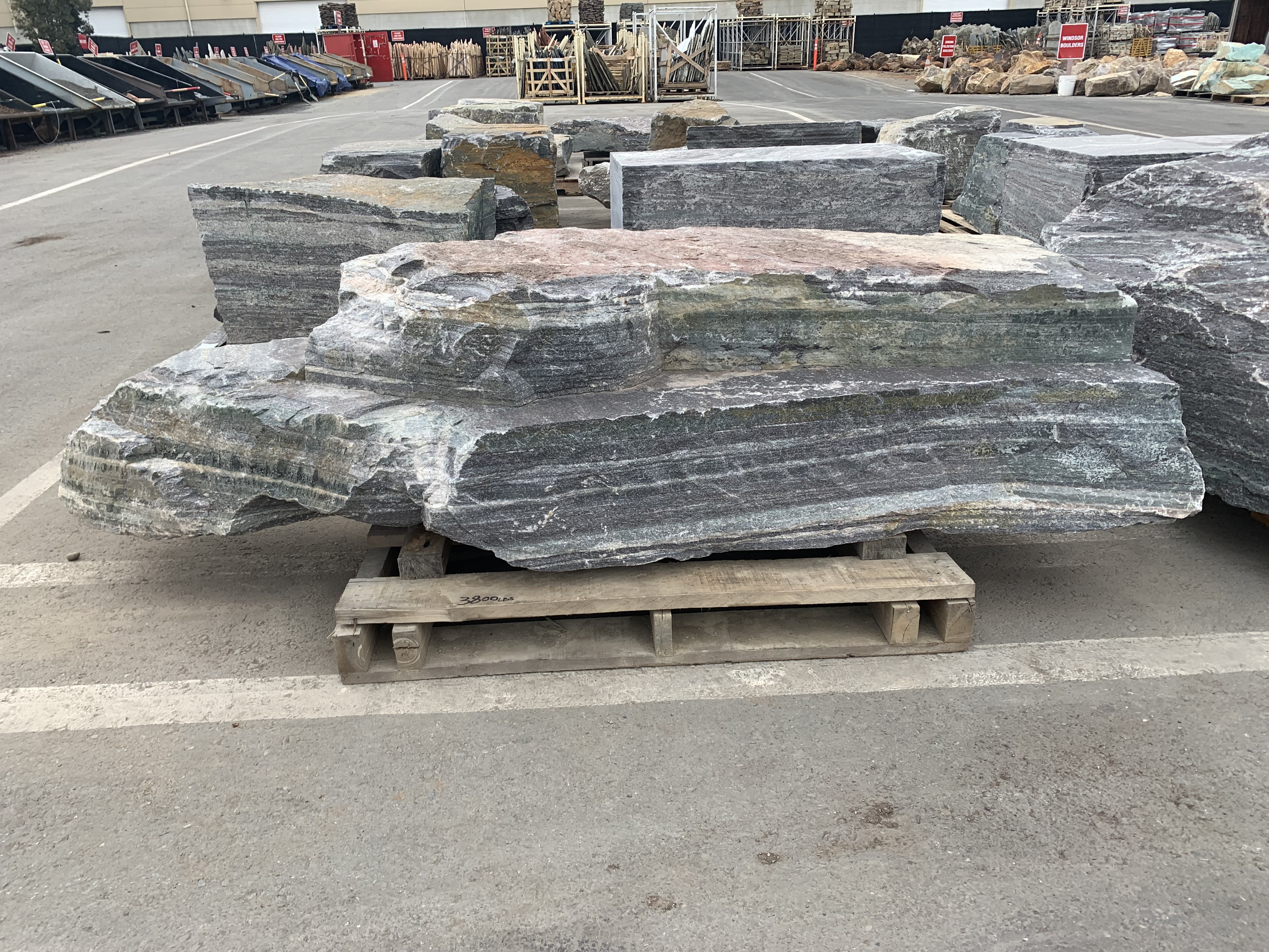 SPECIMEN LANCASTER GRANITE BENCH