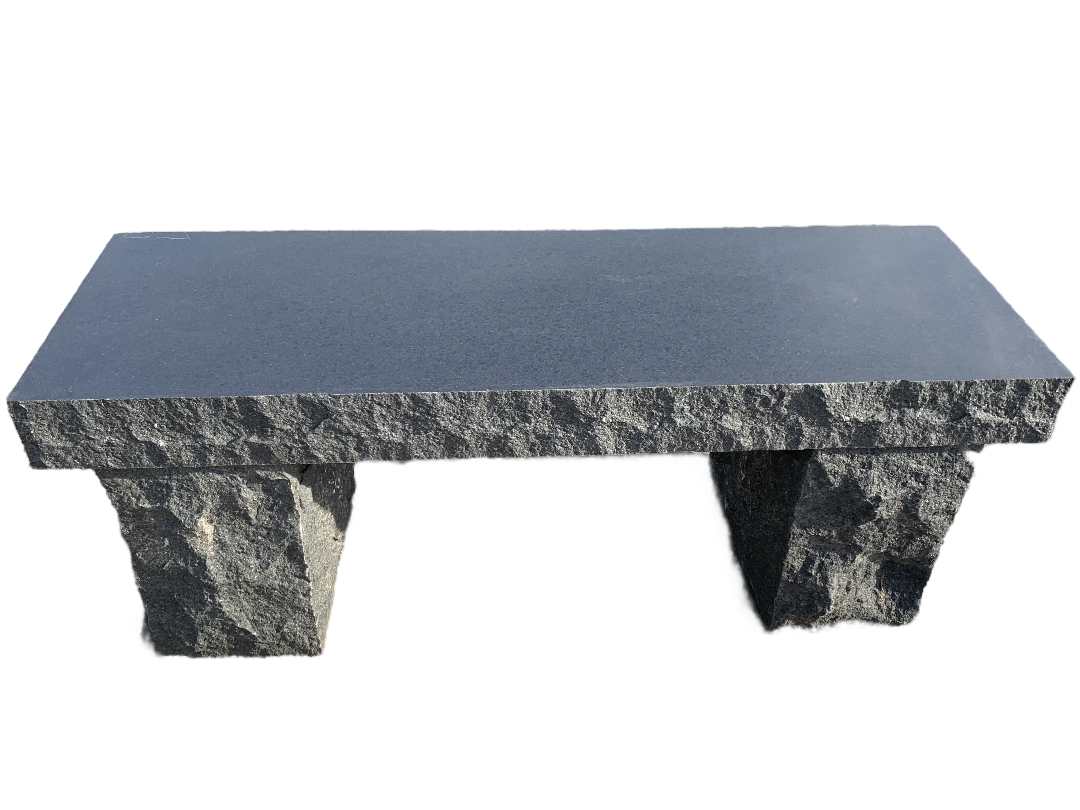 BLACK GRANITE BENCH