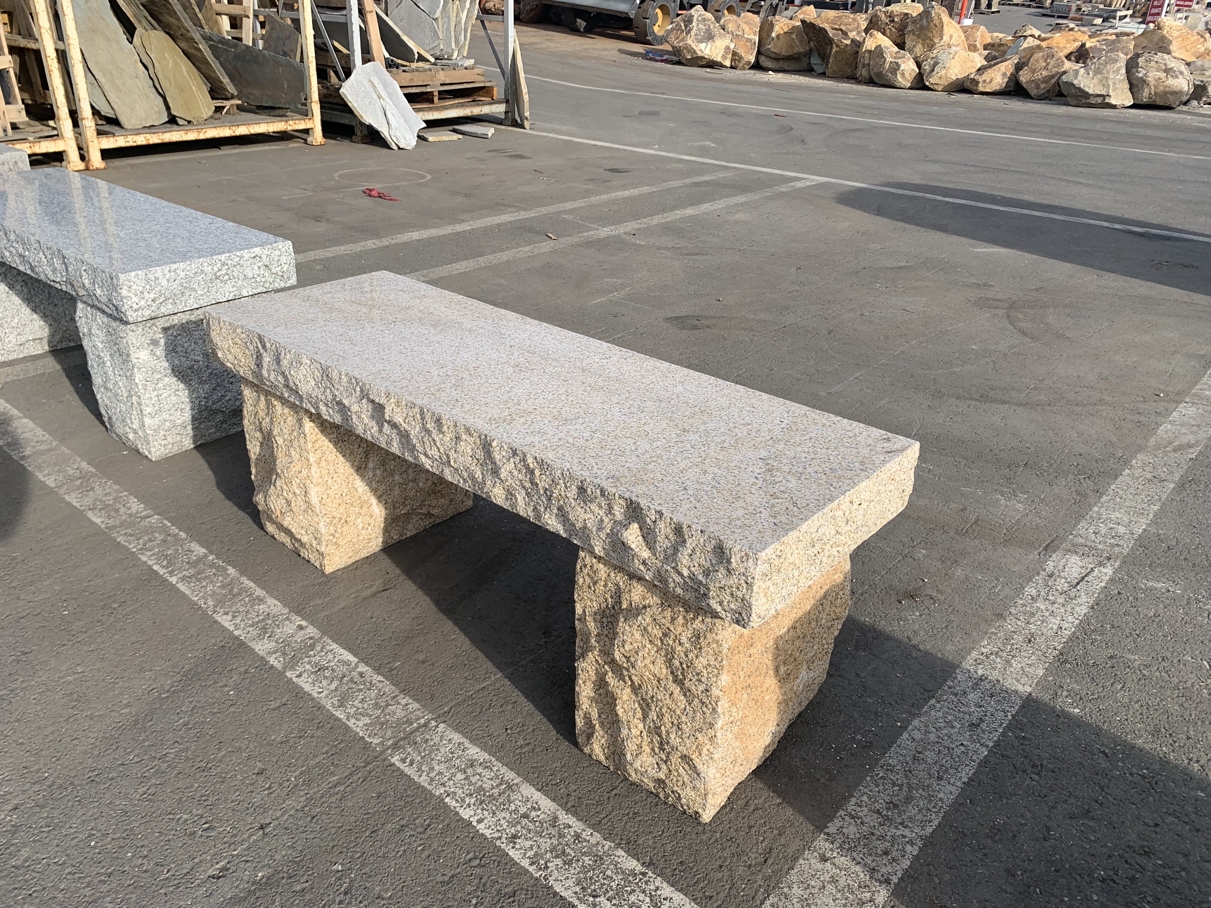 GOLD GRANITE BENCH