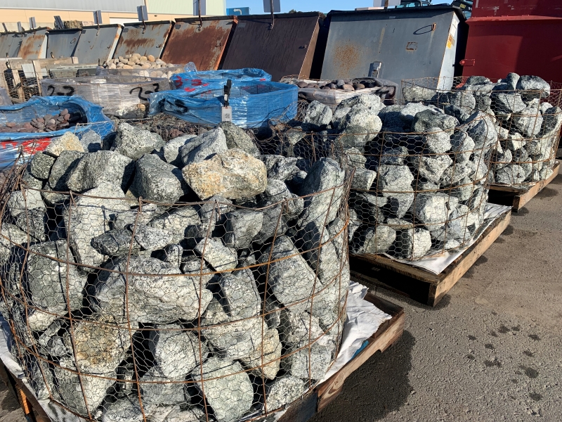 GABION GRANITE WALL ROCK