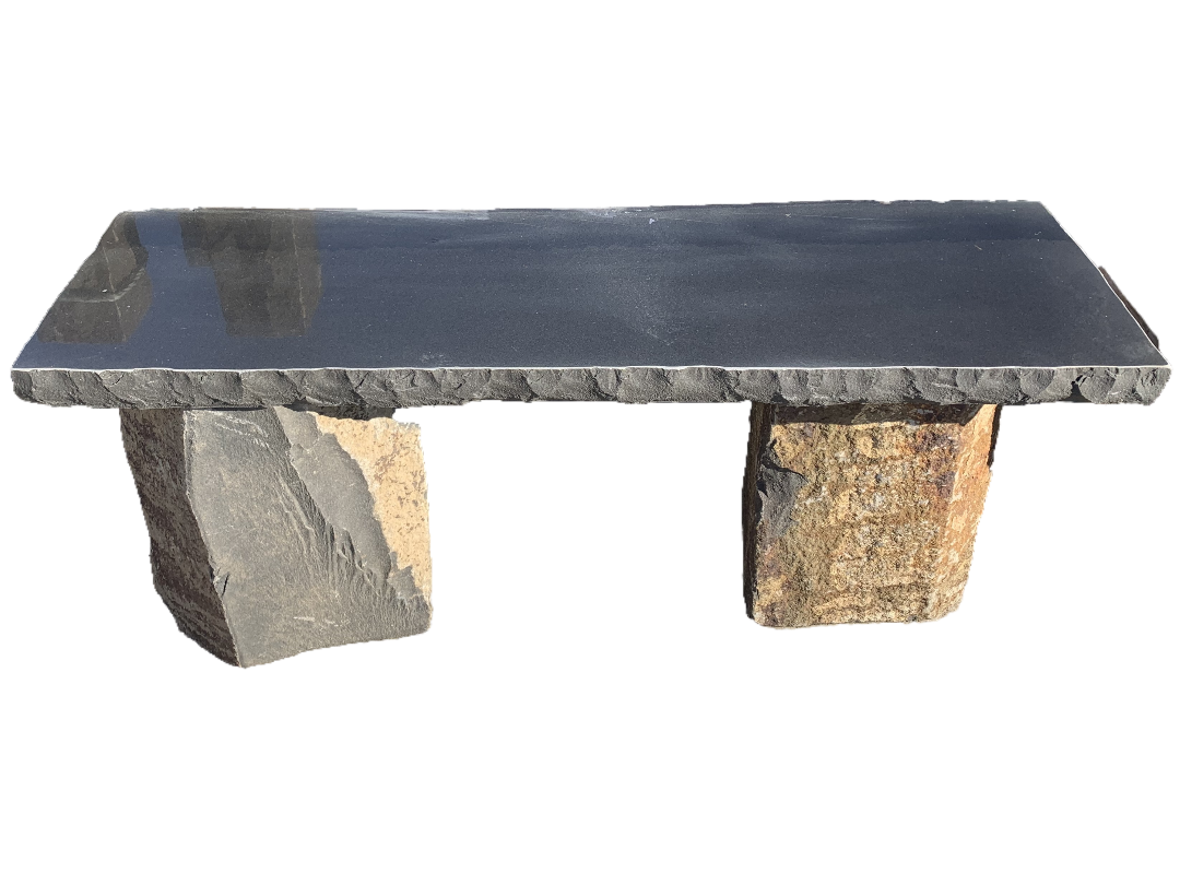NATURAL BASALT BENCH (LIMITED AVAILABILITY)
