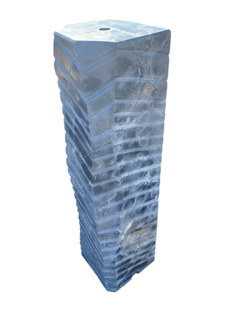 SHURIKEN SLATE FOUNTAIN COLUMN (LIMITED AVAILABILITY)
