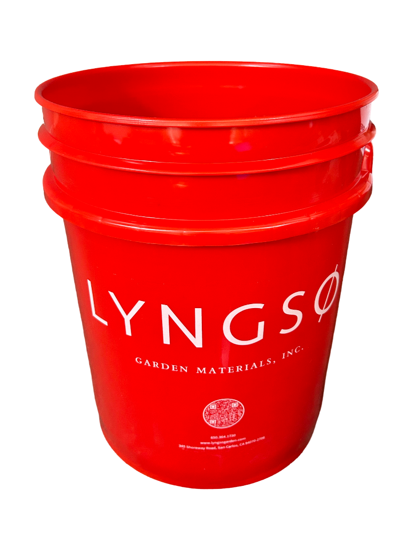 LYNGSO PREMIUM RED PLASTIC BUCKET 5GL
