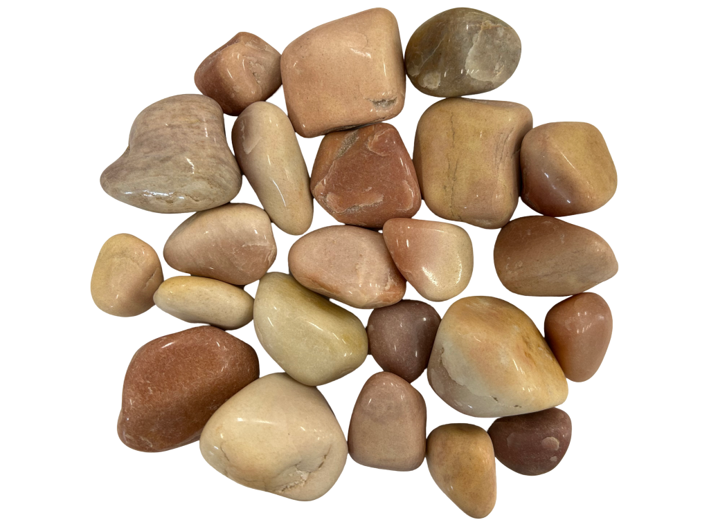 DESERT ROSE HIGH POLISH PEBBLES