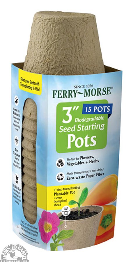 Biodegradable Seed Starting Pots