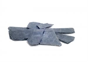 1.5"-7" Midnight Black Slate Tumbled Chip (LIMITED AVAILABILITY)